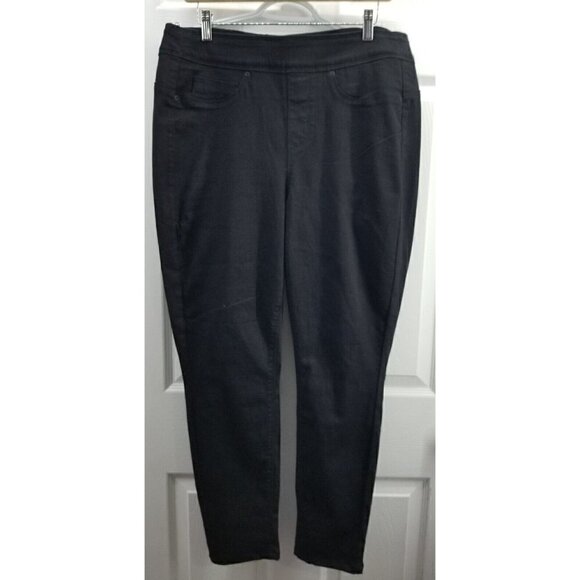 NYDJ Curves 360 Size 14 Sculpt Pull On Legging Black Skinny - Picture 1 of 6